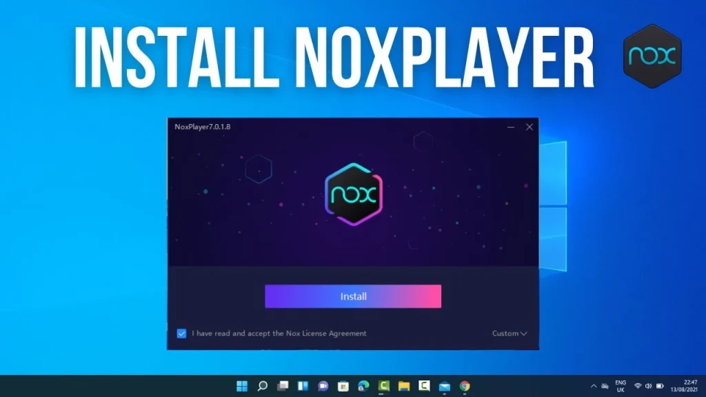 install noxplayer
